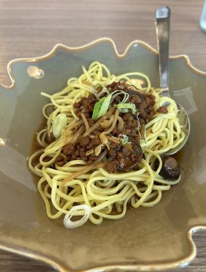 ban mian  at Greenami in Milan