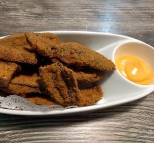 Portobello mushrooms at Vegan Glory in Los Angeles