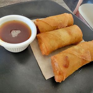 Spring Rolls at Vegan Glory in Los Angeles