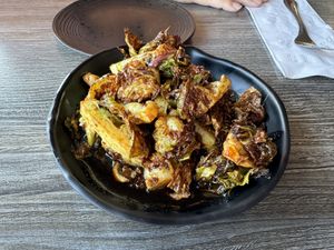 Brussels Sprouts   at Vegan Glory in Los Angeles
