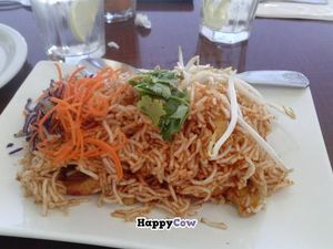 mee-krob at Vegan Glory in Los Angeles