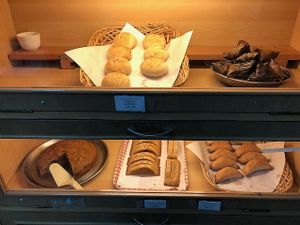baked goods at Woods Macrobiotics in Petaling Jaya