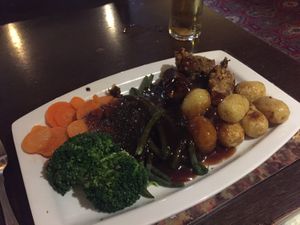 Nut roast  at The Golden Lion Pub in Winchester