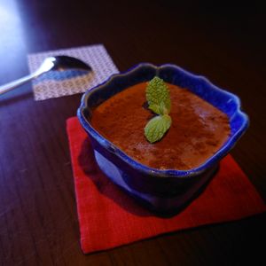 ice cream (chocolate) at Eden - えでん in Mie