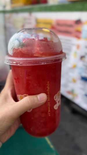 Watermelon juice   at Famous Smoothies at Chiang Mai Gate  in Chiang Mai