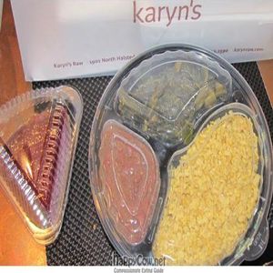 Southern Comfort (to go) and Raspberry Cheesecake at Karyn's Cooked in Chicago