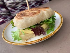 Sunrise Sandwich at Street 14 Coffee in Astoria