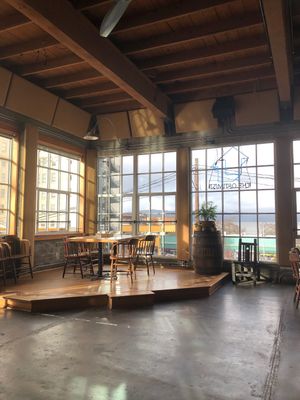 Cute view  at Fort George Brewery in Astoria