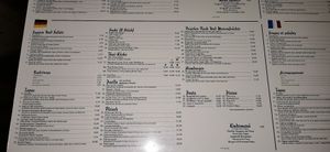 Karte deutsch at Sea Side Restaurant in Illes Balears