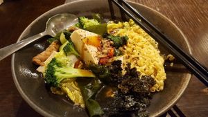 Delicious noodles! at Vege Creek 蔬河 - Eslite DunNan in Taipei