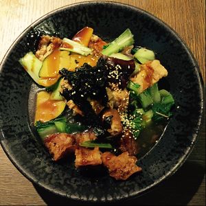 And all their bags are made of corn starch not plastic  at Vege Creek 蔬河 - Eslite DunNan in Taipei