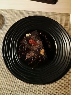 best brownie at Soul R. Vegan Cafe in Taipei