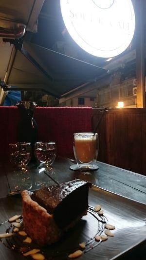 Chocolate Brownie at Soul R. Vegan Cafe in Taipei