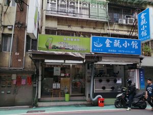 Not in English so find the signage on the door that states 'vegan' at Taiwan Sù 食在地台灣素食堂 in Taipei