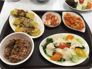 Menu set at Taiwan Sù 食在地台灣素食堂 in Taipei