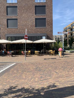 The ice cream is what tells you you’re there 🍦  at BioToko in Zutphen