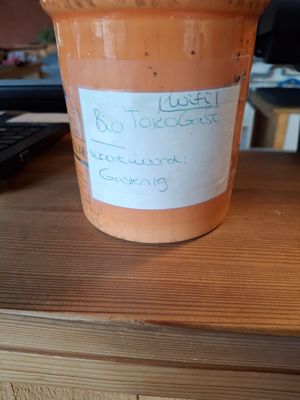 Wifi password at BioToko in Zutphen