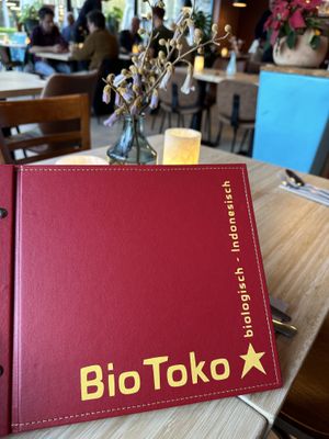 Speisekarte  at BioToko in Zutphen