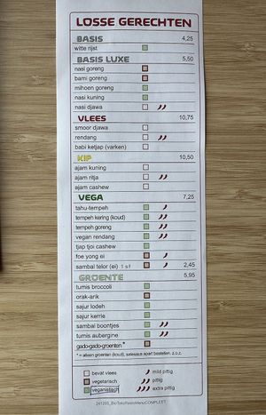 Zettel für die Bestellung  at BioToko in Zutphen