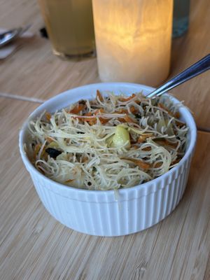 Glasnudeln Salat, glutenfrei und vegan  at BioToko in Zutphen