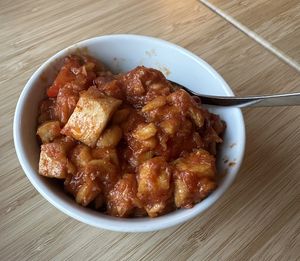 Tofu und Tempeh: sehr scharf, vegan und glutenfrei  at BioToko in Zutphen