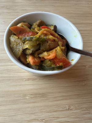 Gemüse: vegan und glutenfrei  at BioToko in Zutphen