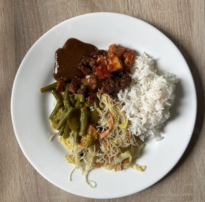 Selbst zusammengestellt aus Take-away Food  at BioToko in Zutphen