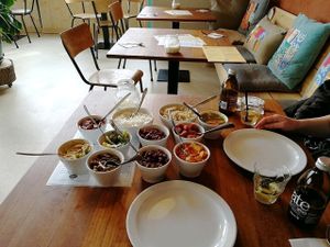 Veganistische rijsttafel voor 2 at BioToko in Zutphen