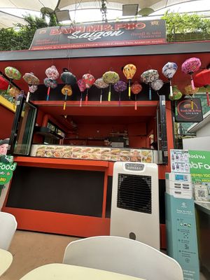 Store front  at Banh Mi & Pho Saigon in Bangkok
