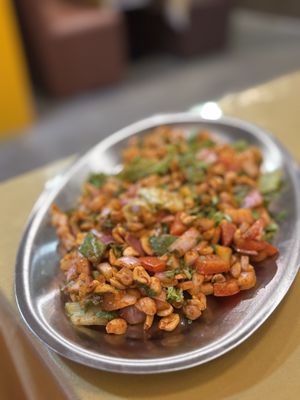 Peanut sadheko  at Jyoti Restaurant in Bangkok