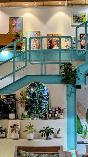 Interior at Ivy's Secret Garden in Dubai