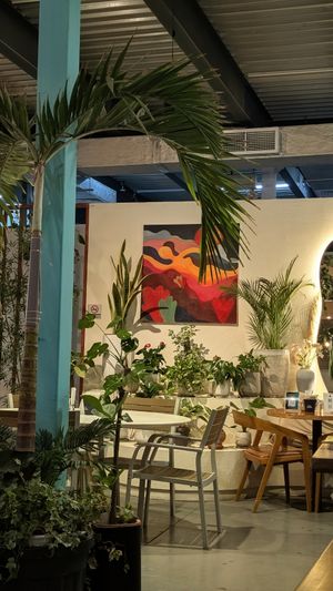 Interior at Ivy's Secret Garden in Dubai