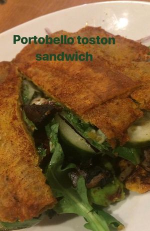 Toston sandwich at Native Foods - Clairemont Mesa in San Diego