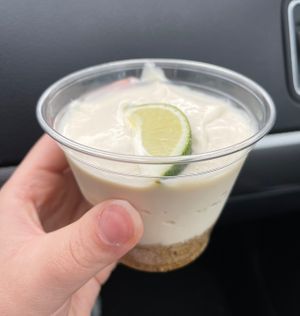 key lime cheesecake   at Native Foods - Clairemont Mesa in San Diego