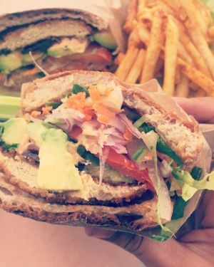 NATIVE CHICKEN, BACON,
& AVO CLUB at Native Foods - Clairemont Mesa in San Diego