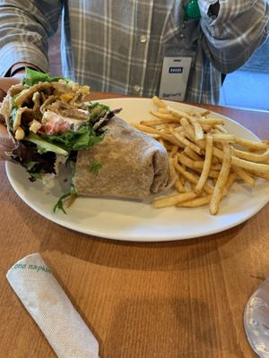 California burrito. Absolutely delicious   at Native Foods - Clairemont Mesa in San Diego