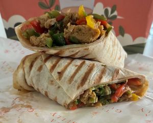 Chkn kebab  at Tea Gully in Dubai