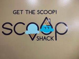 Logo at Scoop Shack in Indianapolis