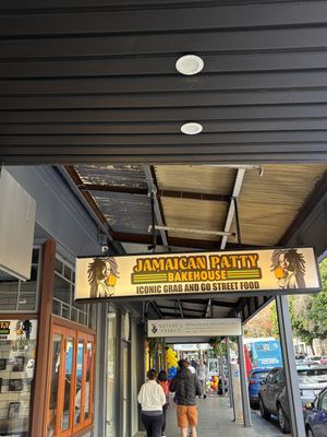   at Jamaican Patty Bakehouse in Glebe