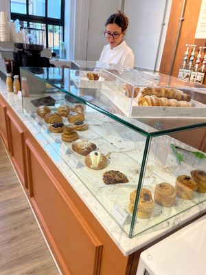 Pastry case!! 🤩  at Take a Bite and Smile – Artisan Bakery & Café in South West London
