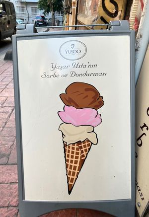   at Dondurmaci Yasar Usta in Istanbul