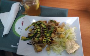 saitan paradise at Vegan Art in Naples