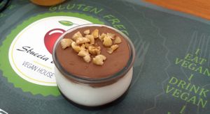 dessert at Vegan Art in Naples