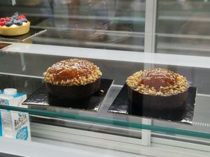 So delicious apricot, chocolate & nuts! at Vegan Art in Naples