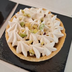 Frangipane pastry at Vegan Art in Naples
