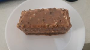 banana chocolate cake/bread at Vegan Art in Naples