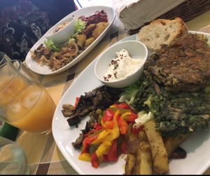 2 Burger Combo at Vegan Art in Naples