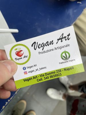   at Vegan Art in Naples
