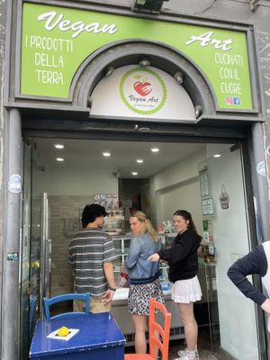   at Vegan Art in Naples