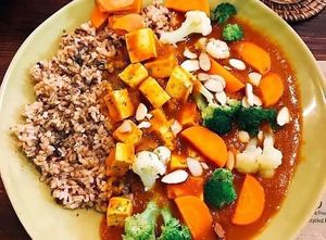 Japanese Curry at VegiLicious in Kouri